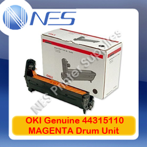 OKI Genuine 44315110 MAGENTA Imaging Drum Unit for C610/C610N (20K Pages)